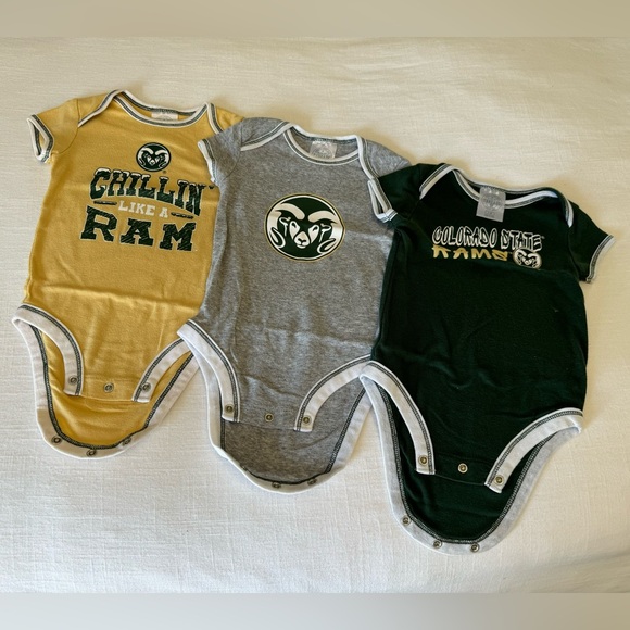 CSU Bodysuit Bundle | 6-9 months - Picture 1 of 9